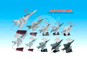 Mirage 2000 plane model series